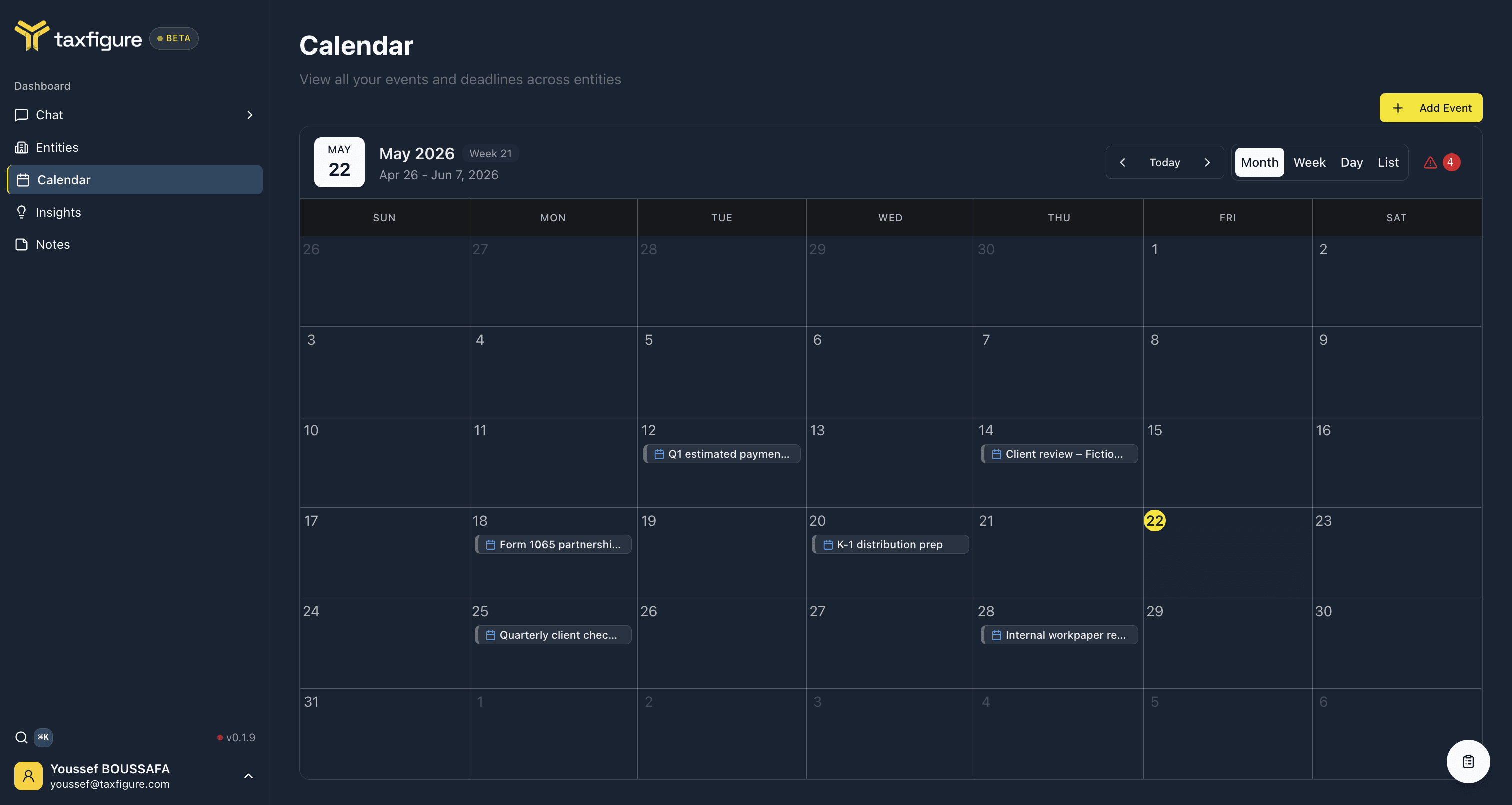 Calendar